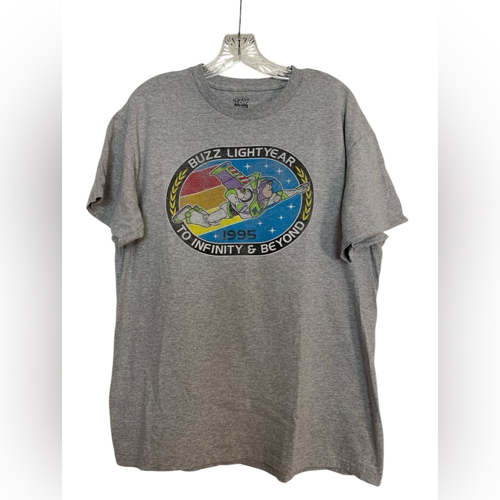 Toy Story 1995 Buzz Lightyear vintage tee.  Size L.  Good used condition.